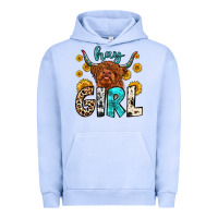 Pigment Grape Ice hay girl Urban Hoodie - Zillion Design Studio