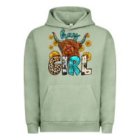 Pigment Oil Green hay girl Urban Hoodie - Zillion Design Studio
