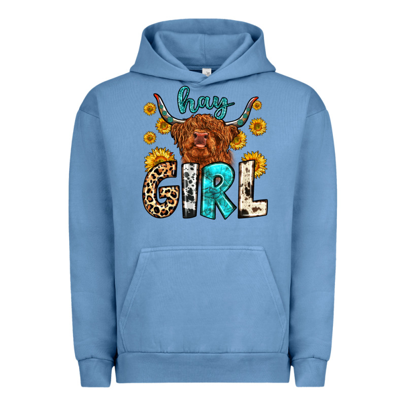 Hay Girl Urban Hoodie by Zillion Design Studio | Teevron