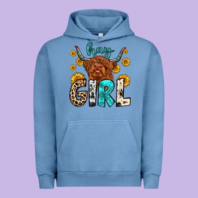 Hay Girl Urban Hoodie Designed By Zillion Design Studio