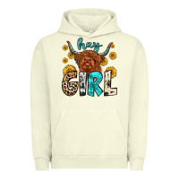 Pigment Pistachio hay girl Urban Hoodie - Zillion Design Studio