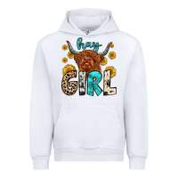 White hay girl Urban Hoodie - Zillion Design Studio