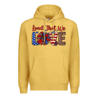 Antique Gold land that we love Premium Hoodie - Zillion Design Studio