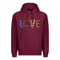 Burgundy land that we love Premium Hoodie - Zillion Design Studio