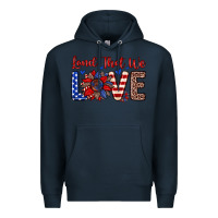 Navy land that we love Premium Hoodie - Zillion Design Studio