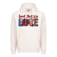 Pale Pink land that we love Premium Hoodie - Zillion Design Studio