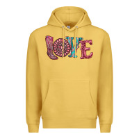 Antique Gold valentine's day love with boots and gemstone Premium Hoodie - RanaPortraitStore