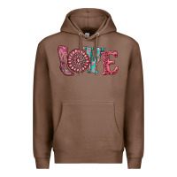 Chestnut valentine's day love with boots and gemstone Premium Hoodie - RanaPortraitStore
