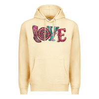 Pina Colada valentine's day love with boots and gemstone Premium Hoodie - RanaPortraitStore