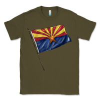 Army Green arizona flag Classic Tee - BarkalooDesign