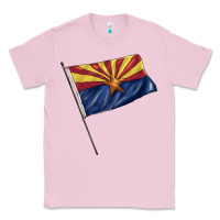 Bubblegum Pink arizona flag Classic Tee - BarkalooDesign