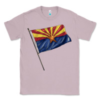 Lilac arizona flag Classic Tee - BarkalooDesign