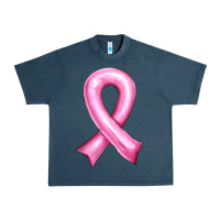 Midnight Navy Balloon cancer ribbon Urban Heavy Tee - Artiststas