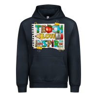Navy teach love inspire Urban Hoodie - texasbilliewilder