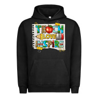 Pigment Black teach love inspire Urban Hoodie - texasbilliewilder