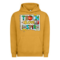 Pigment Peanut Butter teach love inspire Urban Hoodie - texasbilliewilder