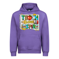 Tulip teach love inspire Urban Hoodie - texasbilliewilder