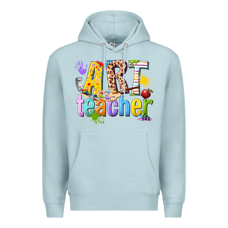 Art Teacher Premium Hoodie by texasbilliewilder | Teevron
