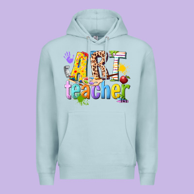 Art Teacher Premium Hoodie Designed By Texasbilliewilder
