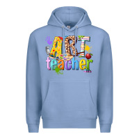 Colony Blue art teacher Premium Hoodie - texasbilliewilder