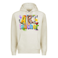 Oatmeal Heather art teacher Premium Hoodie - texasbilliewilder