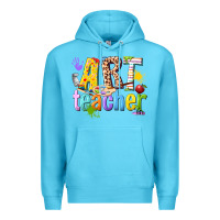 Ocean Blue art teacher Premium Hoodie - texasbilliewilder