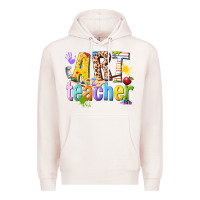 Pale Pink art teacher Premium Hoodie - texasbilliewilder