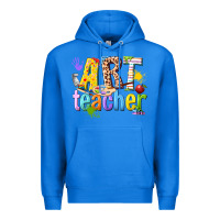 True Royal art teacher Premium Hoodie - texasbilliewilder