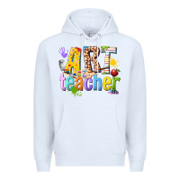 White art teacher Premium Hoodie - texasbilliewilder