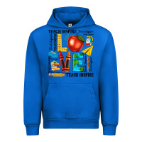 Cobalt teach love inspire teacher Urban Hoodie - texasbilliewilder