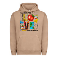 Pigment Burro teach love inspire teacher Urban Hoodie - texasbilliewilder