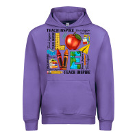 Tulip teach love inspire teacher Urban Hoodie - texasbilliewilder