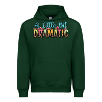 Forest Green a little bit dramatic Urban Hoodie - Zillion Design Studio