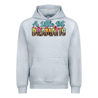 Heather Grey a little bit dramatic Urban Hoodie - Zillion Design Studio