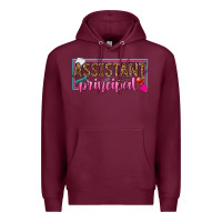 Burgundy assistant principal Premium Hoodie - texasbilliewilder
