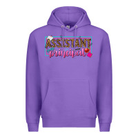 Purple assistant principal Premium Hoodie - texasbilliewilder