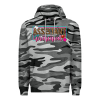 Slate Camo assistant principal Premium Hoodie - texasbilliewilder