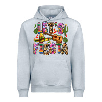 Heather Grey let s fiesta Urban Hoodie - Zillion Design Studio