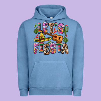 Let S Fiesta Urban Hoodie Designed By Zillion Design Studio