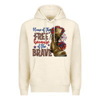 Tofu home of the free because of the brave Premium Hoodie - Zillion Design Studio