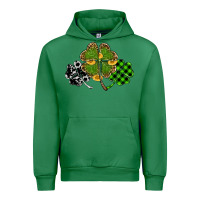 Emerald st patricks day shamrock gold Urban Hoodie - RanaPortraitStore