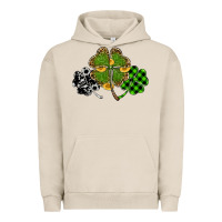 Pigment French Oak st patricks day shamrock gold Urban Hoodie - RanaPortraitStore