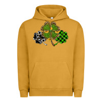 Pigment Peanut Butter st patricks day shamrock gold Urban Hoodie - RanaPortraitStore