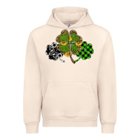 Sandshell st patricks day shamrock gold Urban Hoodie - RanaPortraitStore