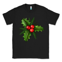 Black Mistletoe Classic Tee - BundleAndBundleShop