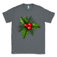 Charcoal Heather Mistletoe Classic Tee - BundleAndBundleShop