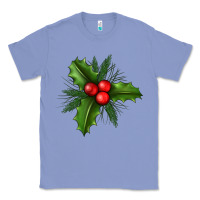 Colony Blue Mistletoe Classic Tee - BundleAndBundleShop