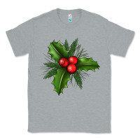 Heather Grey Mistletoe Classic Tee - BundleAndBundleShop