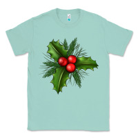Seafoam Mistletoe Classic Tee - BundleAndBundleShop