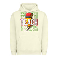 Pigment Pistachio teach Urban Hoodie - texasbilliewilder